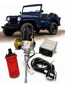 Kit Ignição Eletrônica Jeep Willys 6cc Novo Completo