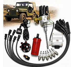 Kit Ignição Eletrônica Willys 6cc Jeep / Rural / F75