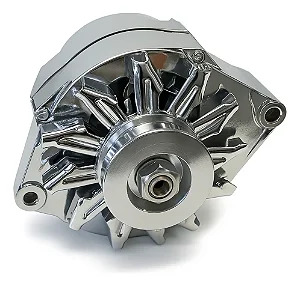 Alternador Opala 4cc 6cc C10 105a Cromado Extra Forte