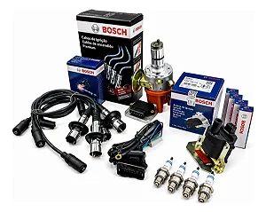 Kit Distribuidor Fusca Kombi C/ Cabo Velas E Bobina - Novo