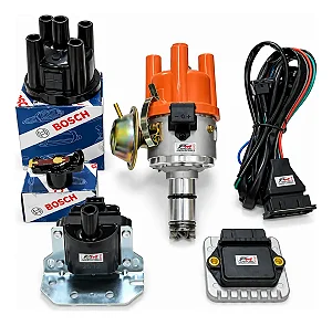 Kit Ignição Eletrônica Bosch Fusca Kombi Sensor Hall Zero
