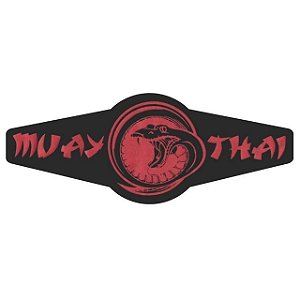 Adesivo Muay Thai Cobra