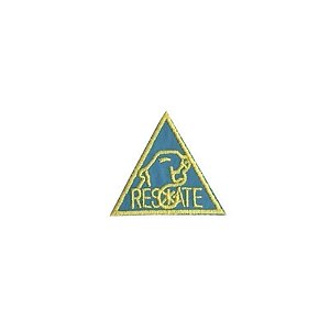 Patch Bordado Resgate com Fecho de Contato