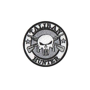 Patch Bordado Taliban Hunter com Fecho de Contato