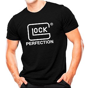 Camiseta Militar Estampada Glock Perfection