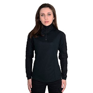 Combat Shirt Feminina Camuflada Multicam