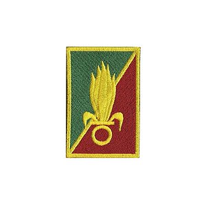 Patch Bordado Legião Estrangeira com Fecho de Contato