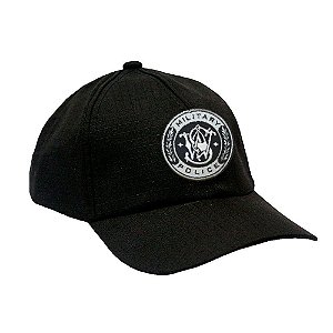 Boné Preto Militar Ripstop Military Police