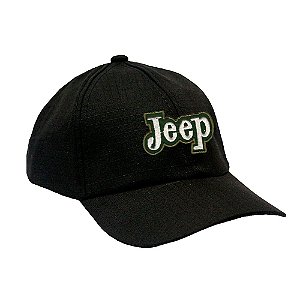 Boné Preto Militar Ripstop Jeep