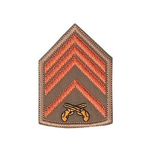 Divisa Bordada 2° Sargento PMSC
