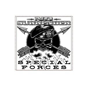 Adesivo Special Forces No Surrender