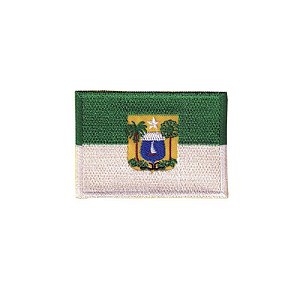 Patch Bordado Bandeira Rio Grande do Norte com Fecho de Contato