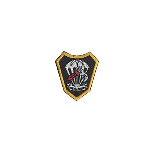Patch Bordado Brevet Forças Especiais com Fecho de Contato