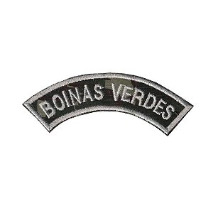 Bordado Termocolante Tarjeta Boinas Verdes