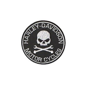 Bordado Termocolante Harley Davidson III