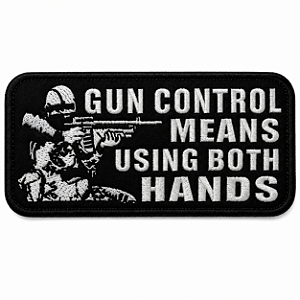 Bordado Termocolante Gun Control Means