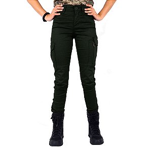 Calça Tática Feminina Fem-Tac Verde