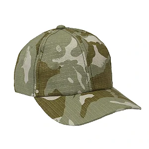 Boné Militar Ripstop Desert Storm