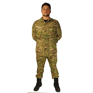 Farda Militar De Combate Cargo Camuflado Multicam