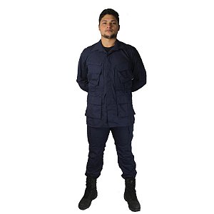 Farda Militar De Combate Cargo Azul