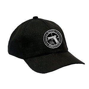 Boné Militar Rip Stop com Patch Aplicado Glock | Preta - Atack