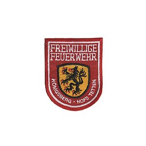 Patch Bordado Freiwillige com Fecho de Contato