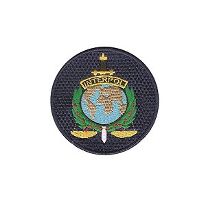 Bordado Termocolante Interpol