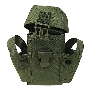 Porta Carregador de FAL com Abas Verde Oliva