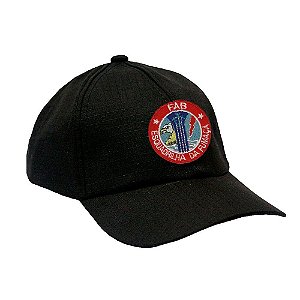 Boné Preto Militar Ripstop FAB Esquadrilha da Fumaça