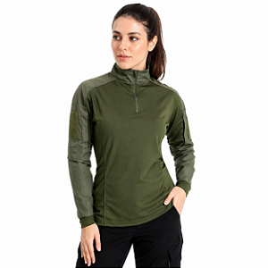 Combat Shirt Feminina Verde
