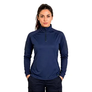 Combat Shirt Feminina Azul Marinho