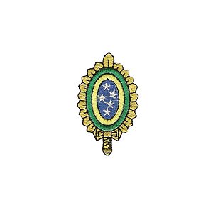 Bordado Termocolante Brasão EB