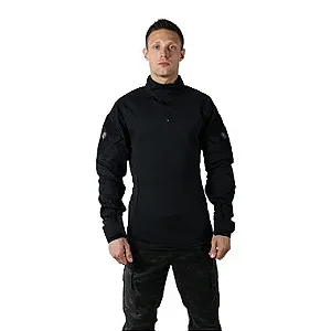 Combat Shirt Masculina Preta