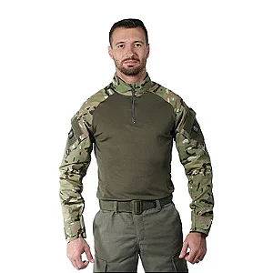 Combat Shirt Masculina Camuflada Multicam