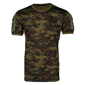 Camiseta Tática Masculina Ranger | Camuflada Digital Argila