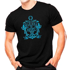 Camiseta Militar Estampada Marinha do Brasil - Atack