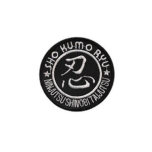 Patch Bordado Sho Kumo Ryu com Fecho de Contato