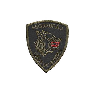 Bordado Termocolante Esq. Cães de Guerra