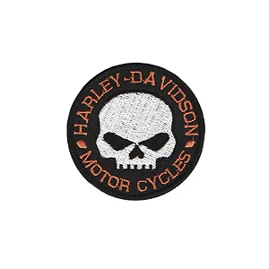 Bordado Termocolante Harley Davidson