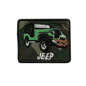 Bordado Termocolante Jeep Green