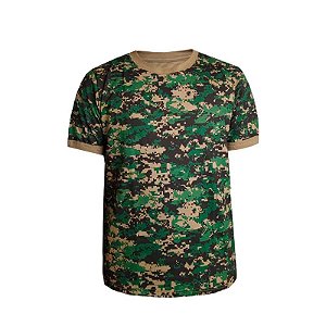 Camiseta Camuflada Masculina Marpat