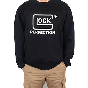 Blusa de Moletom Estampada Glock Perfection