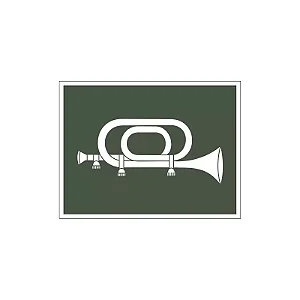 Distintivo Emborrachado Corneteiro