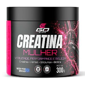 Creatina Mulher 300g | Go Move