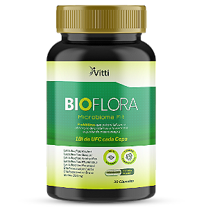 Bio Flora Probióticos 30 Cápsulas | Vitti