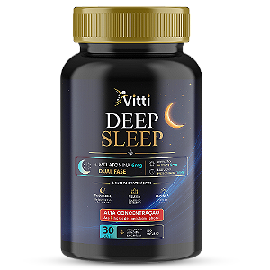 Deep Sleep Plus com Melatonina 30 Doses | Vitti