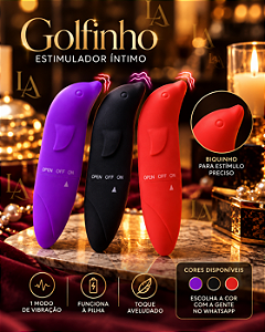 Golfinho Vibrador à Pilha