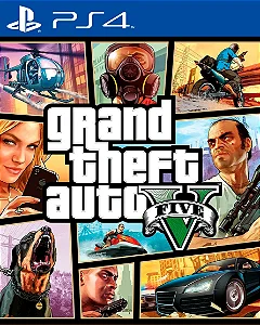 GTA 5 Grand Theft Auto V - PS5 - Midia Digital