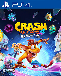 CRASH BANDICOOT 4: IT'S ABOUT TIME - PS5 - MIDIA DIGITAL