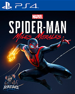 MARVEL SPIDER MAN MILES MORALES - PS4 - MIDIA DIGITAL